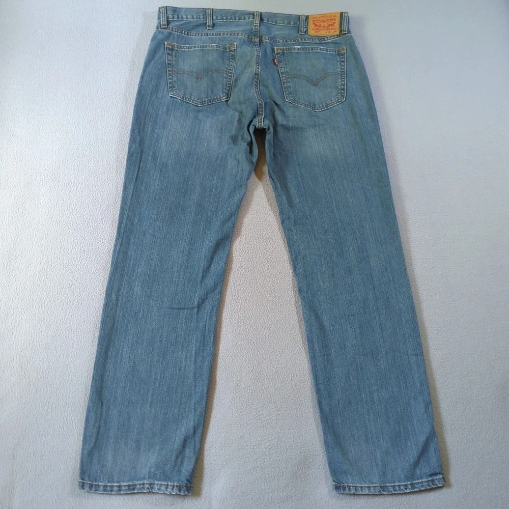 Levi's 559 Relaxed Straight Jeans Mens 38x34 Blue Medium Wash Denim 100% Cotton